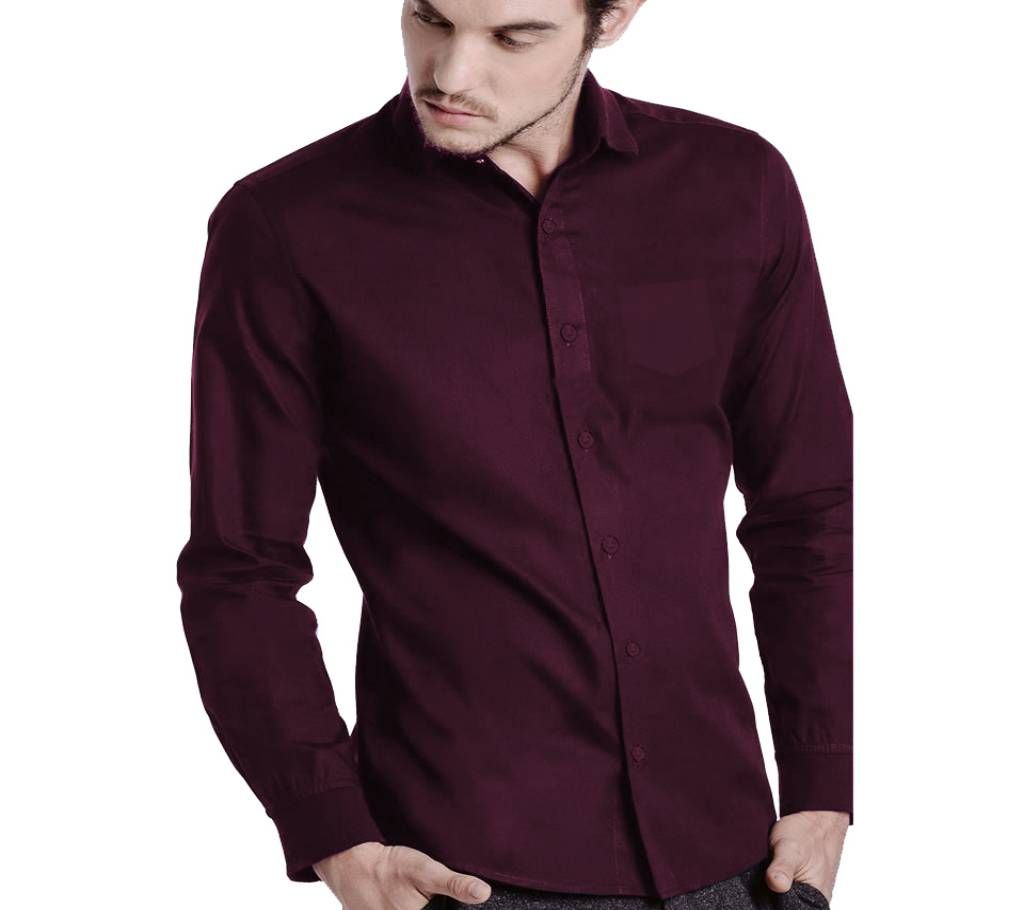 Men's long sleeve formal shirt