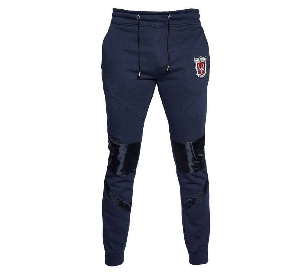 Navy Blue with Light Black Mix Jogger Pant - JG04