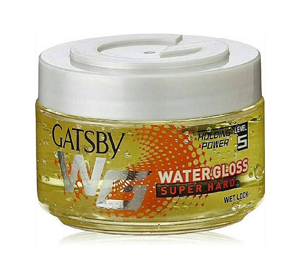 Gatsby wet look- super hard hair gel for men 30gm India  