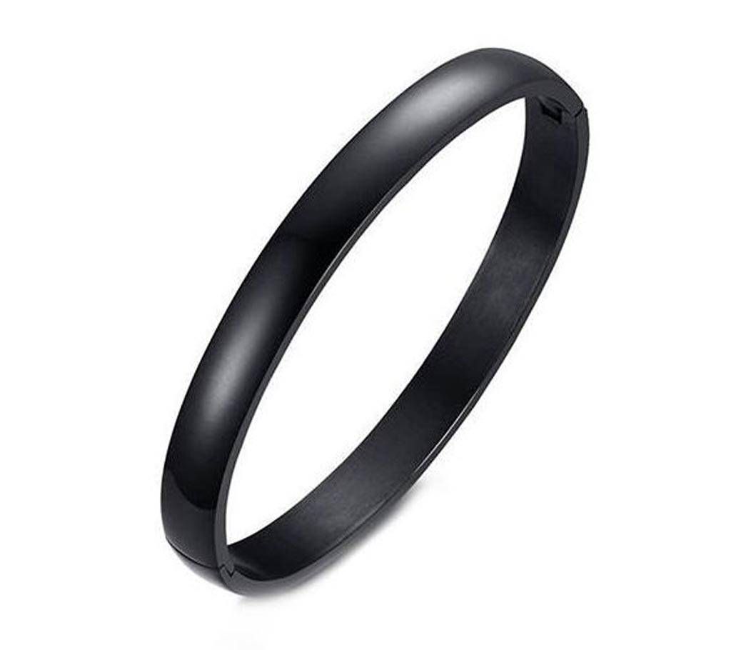 Black Stainless Steel Bracelet for Men