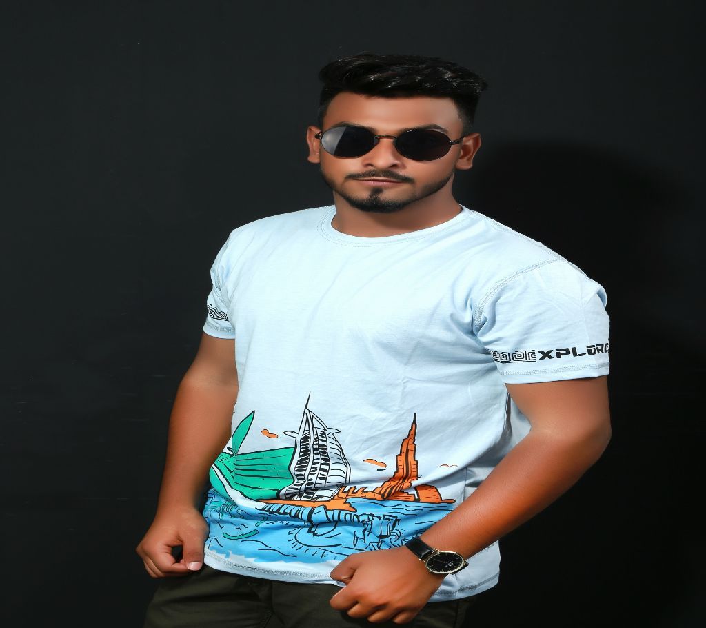 Sufi Print T-Shirt For Man   1005