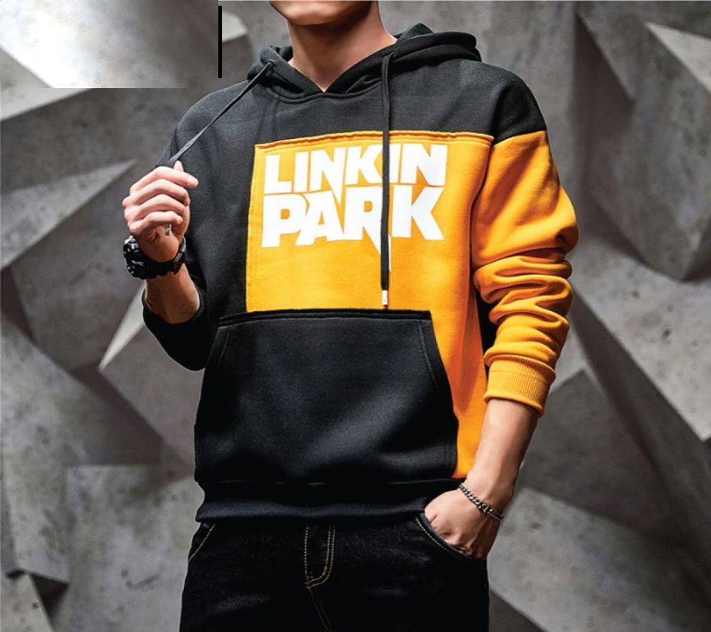 wholesale price-HOODIES LINKIN PARK (Black and Orange)  ILS