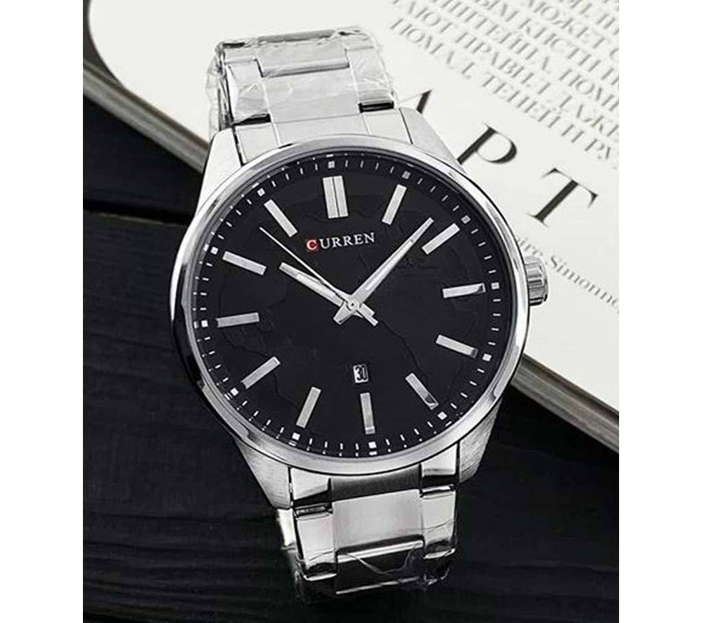 CURREN 8366 WATCH FOR MEN SILVER