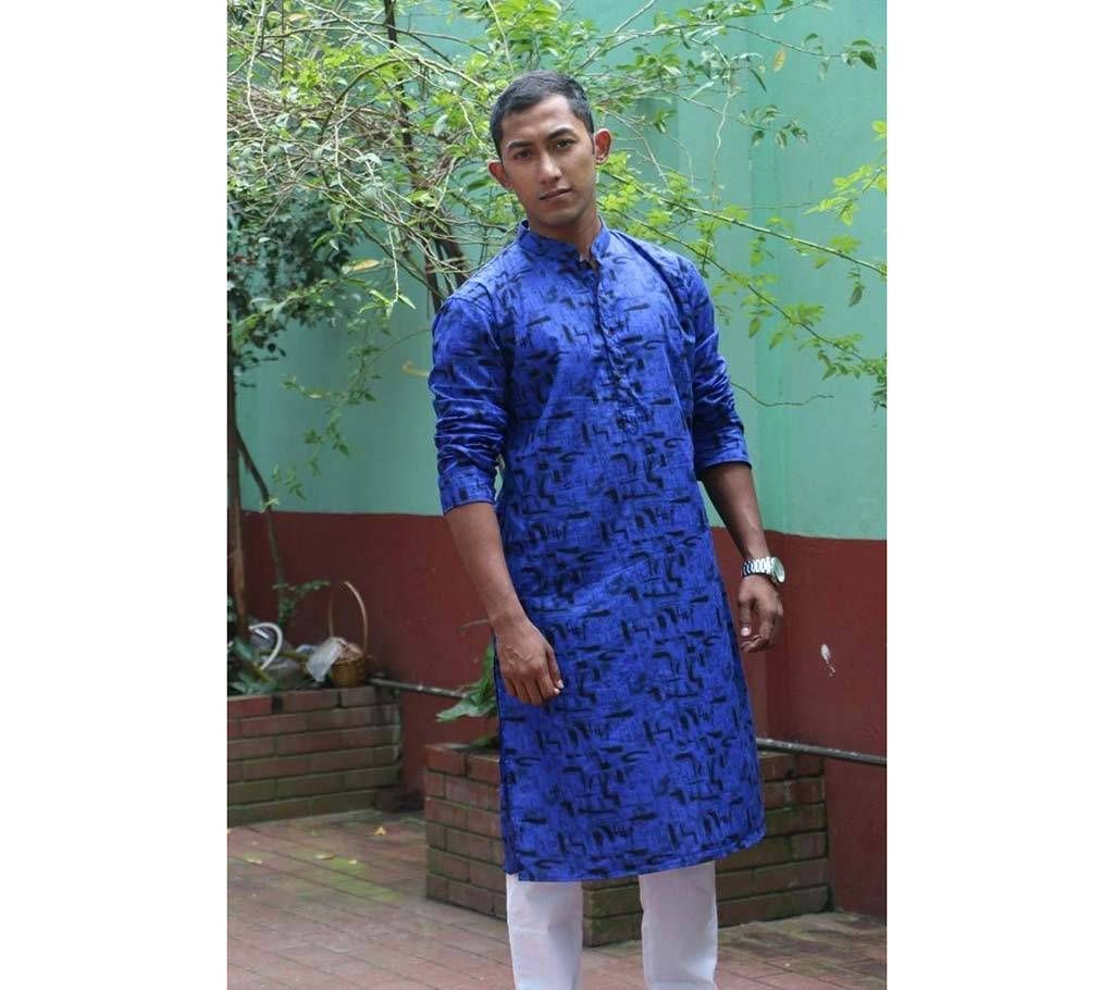 Pure Cotton Panjabi (Pakiza Fabrics)