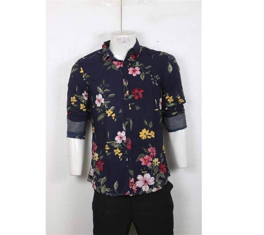 printed shirt (reyon fabrics)