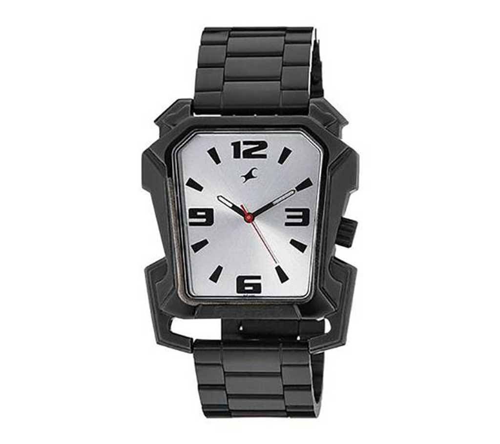 Fastrack 3131NSA - Black Stainless Steel Watch