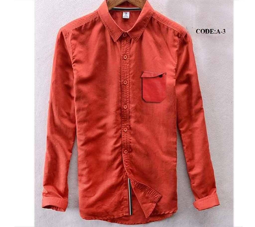 Pure Cotton Fabric Casual Shirt