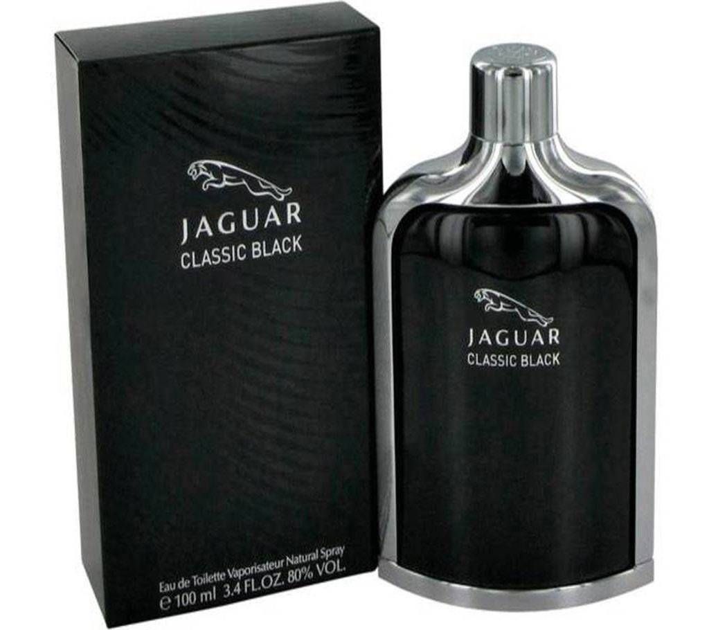 Jaguar Perfume Classic Black perfume for men -100ml France 