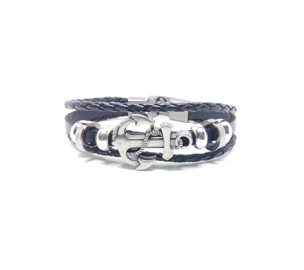 Artificial Leather Bracelet for Men - EC02