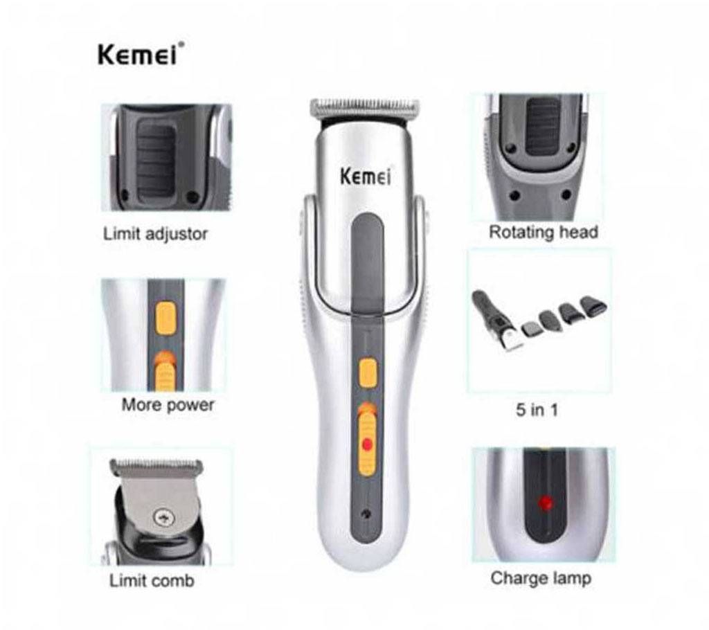 Kemei KM-680A 8 in 1 hair trimmer and shaver 
