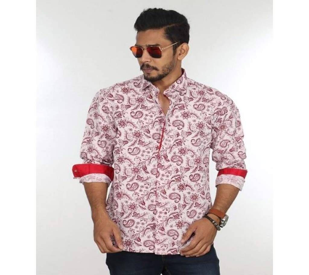 Full Sleeve Casual Slim Fit Shirt- CS-0525