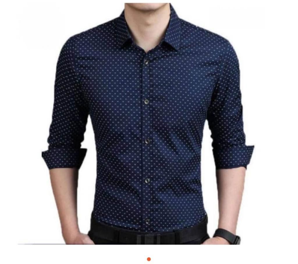 Full sleeve Formal shirt For men (Blue)