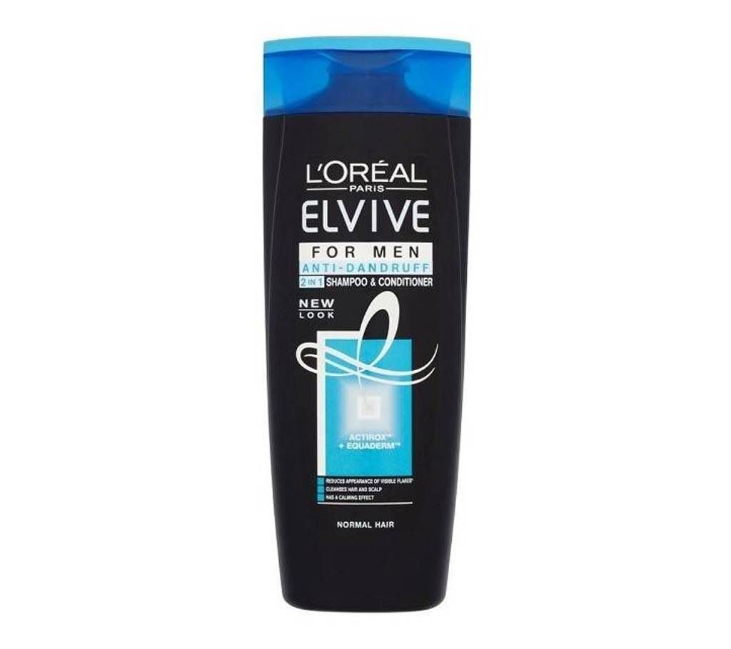 Loreal Elvive Men Anti Dandruff 2in1Shampoo 400ml - France