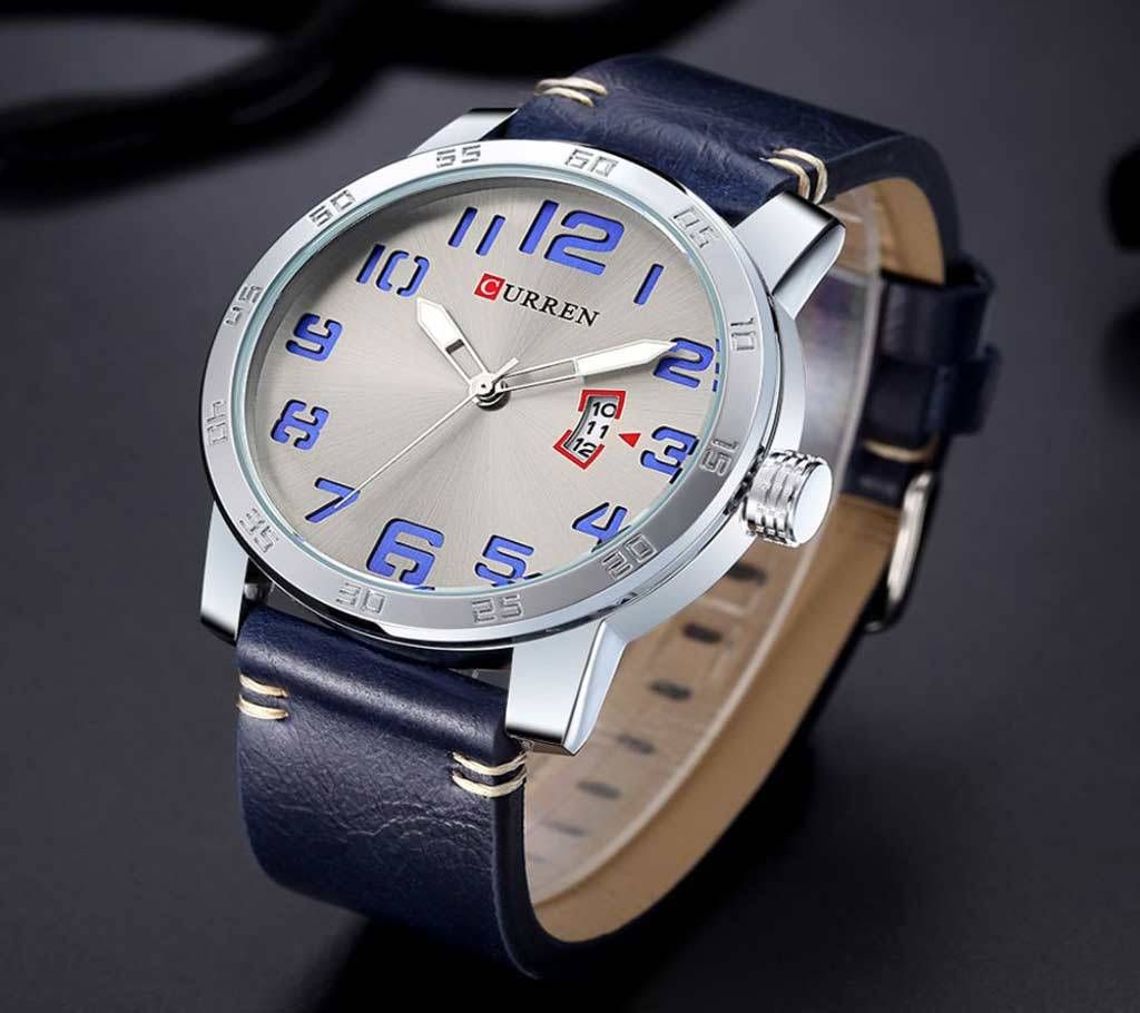 Men Luxury Wristwatches Fashion Casual Quartz Water Resistant Calendar Watch