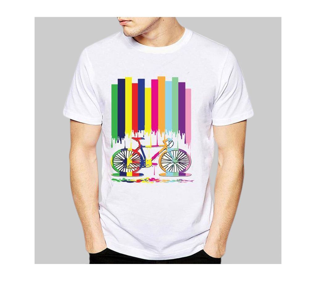 Stylish Short Sleve Printed T-Shirt