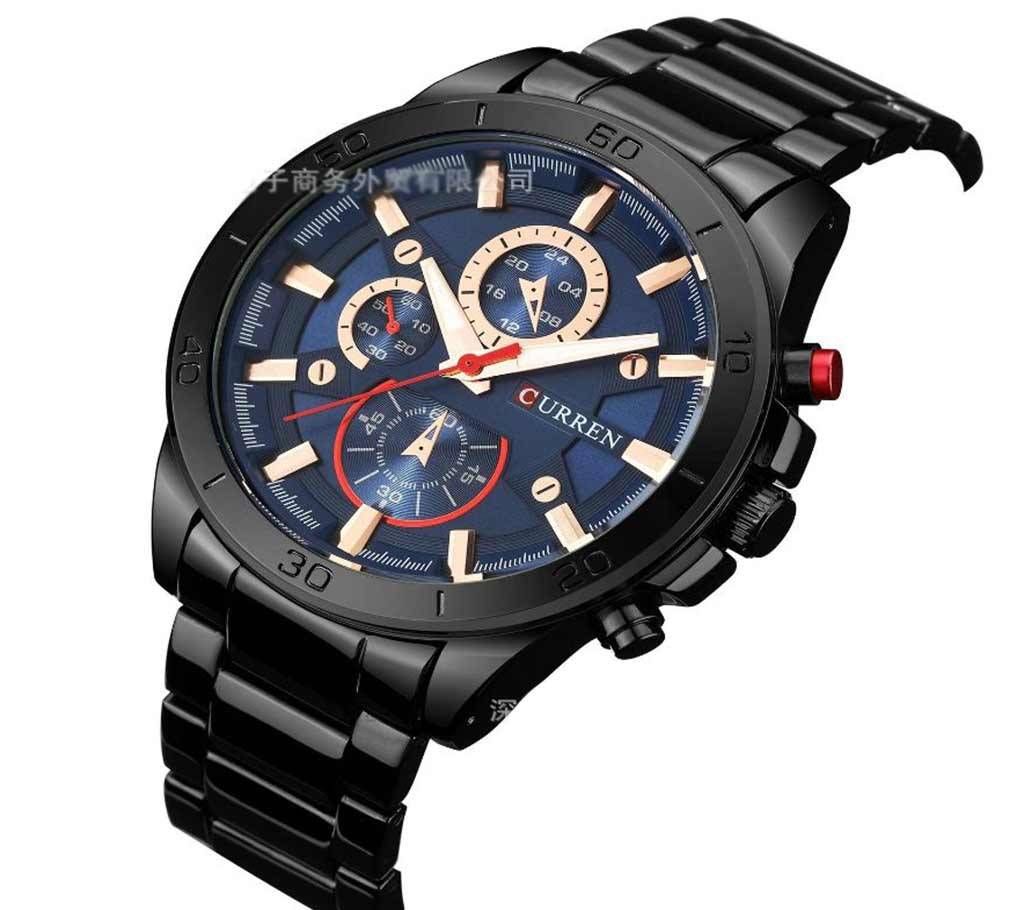 CURREN 8275 Black Watch For Men