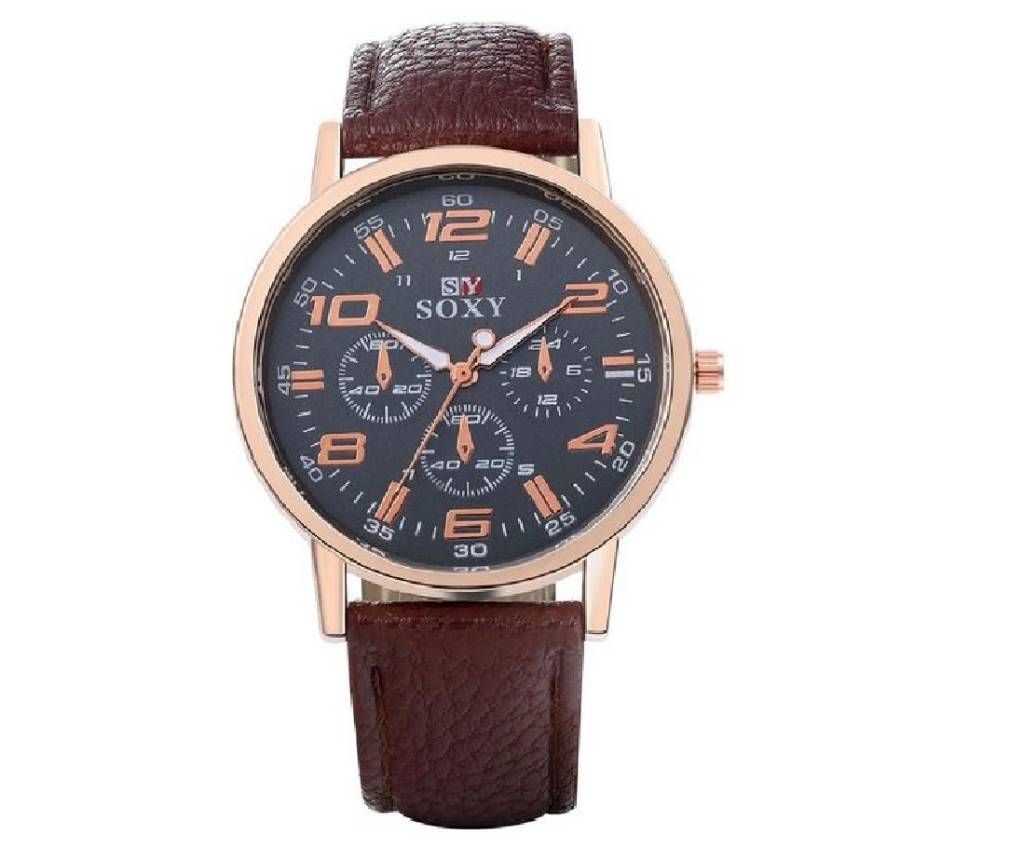 Soxy mens wrist watch