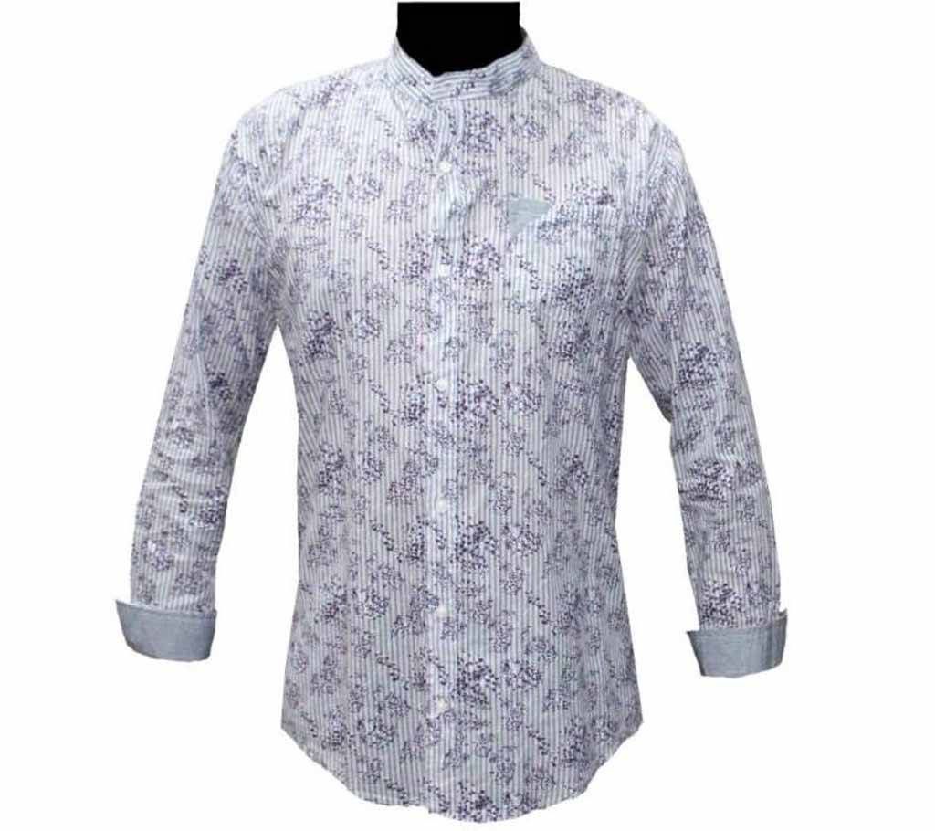ALPHA Full-sleeve Gents Casual Shirt