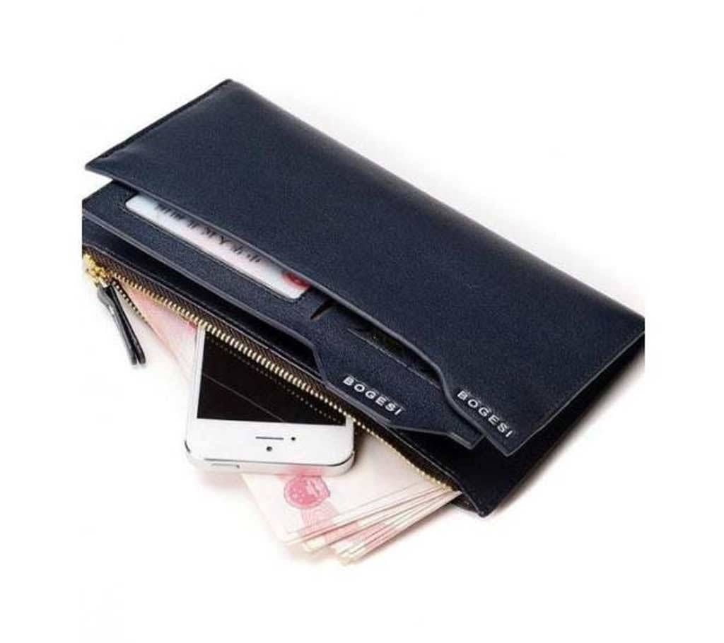 Bogesi long Leather Wallet for Men