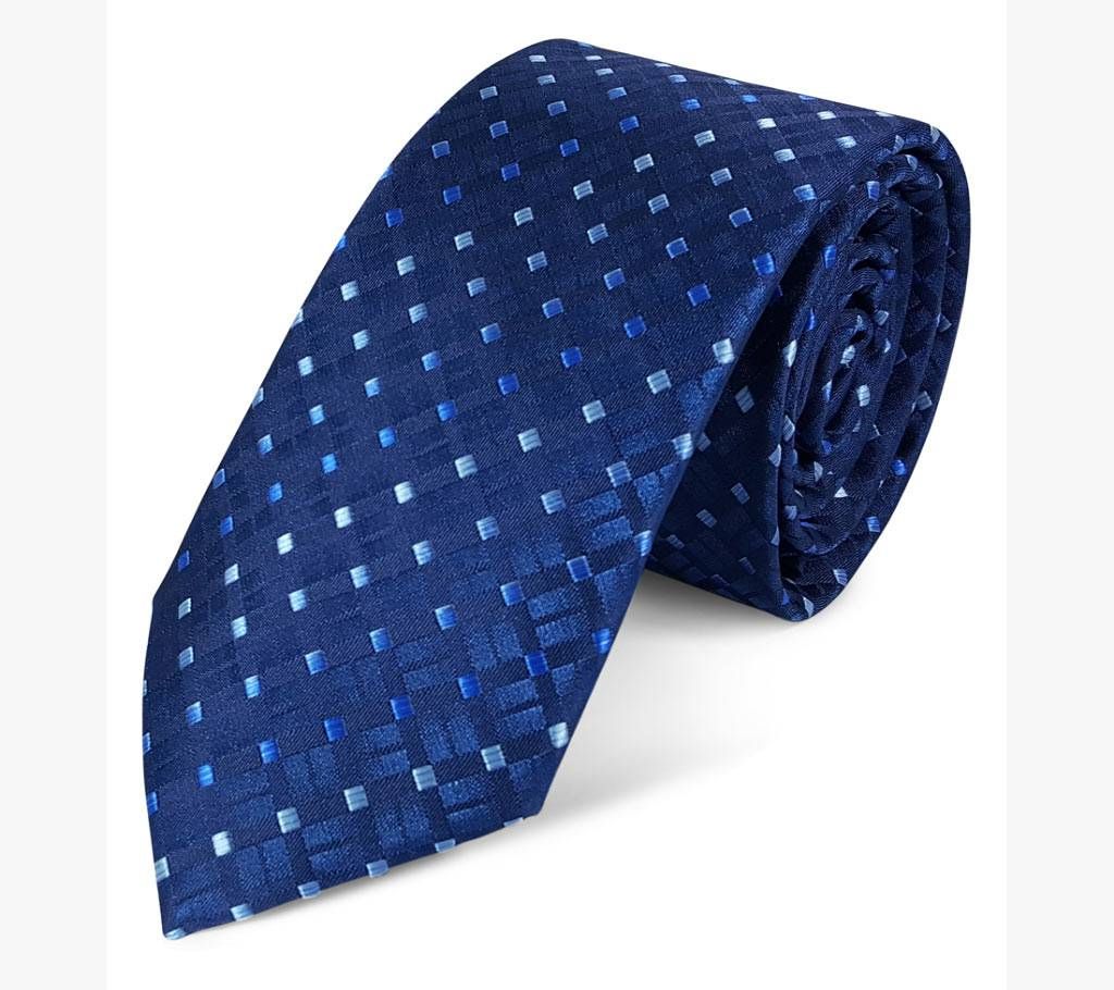 Elegant Blue Silk Tie - 0187TIE