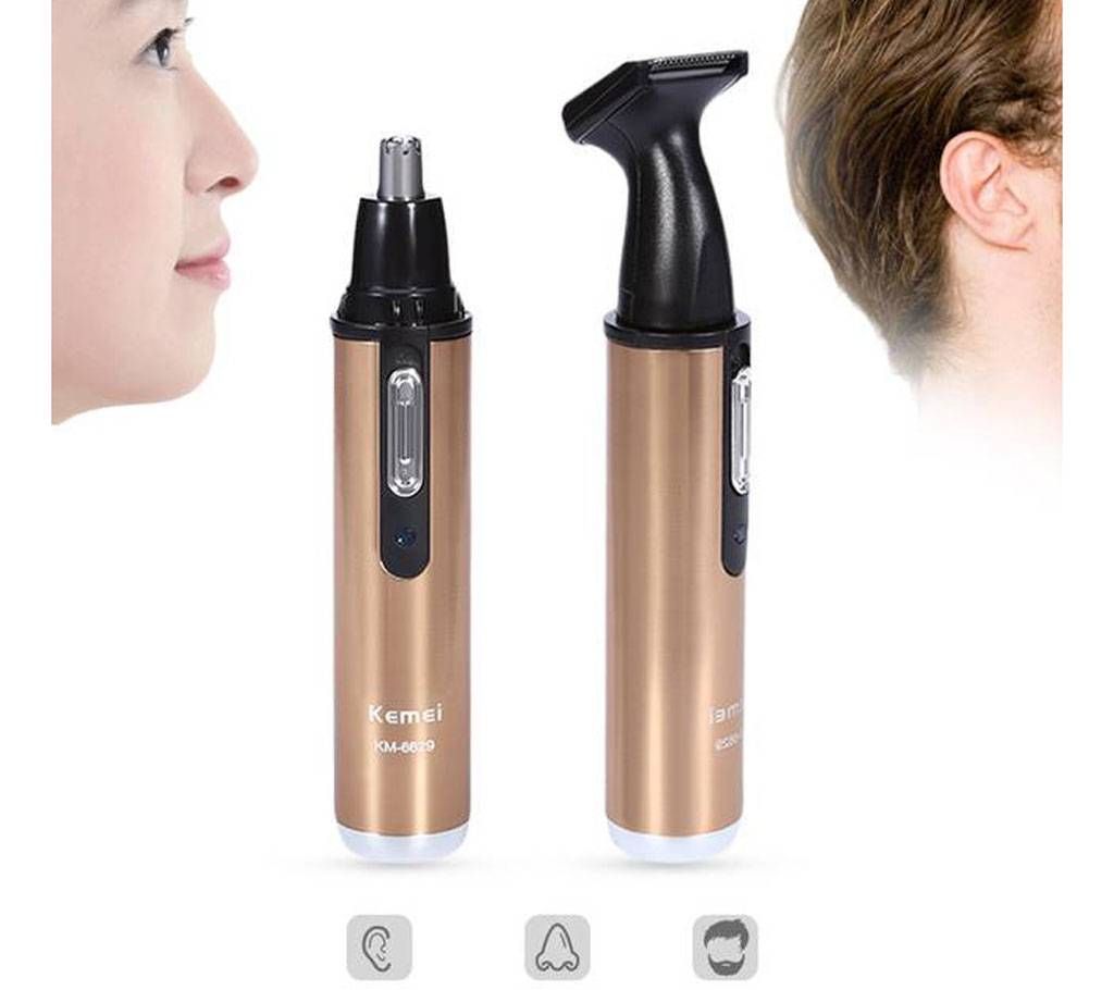 Kemei KM-6629 Rechargeable Noise Trimmers