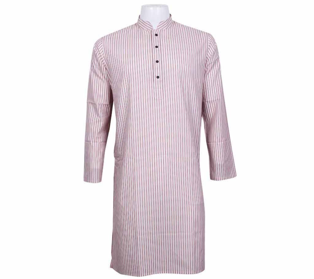 Men's Long Cotton Punjabi