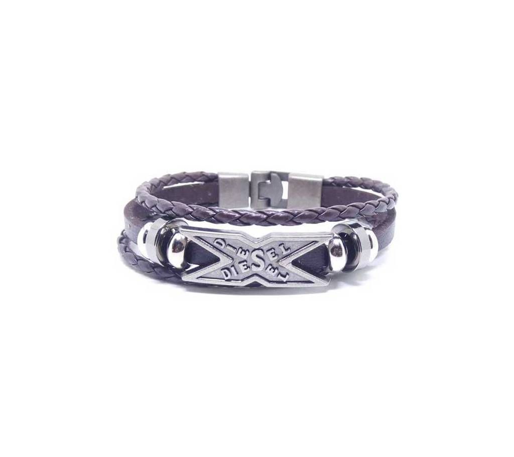 Artificial Leather Bracelet for Men - EC01
