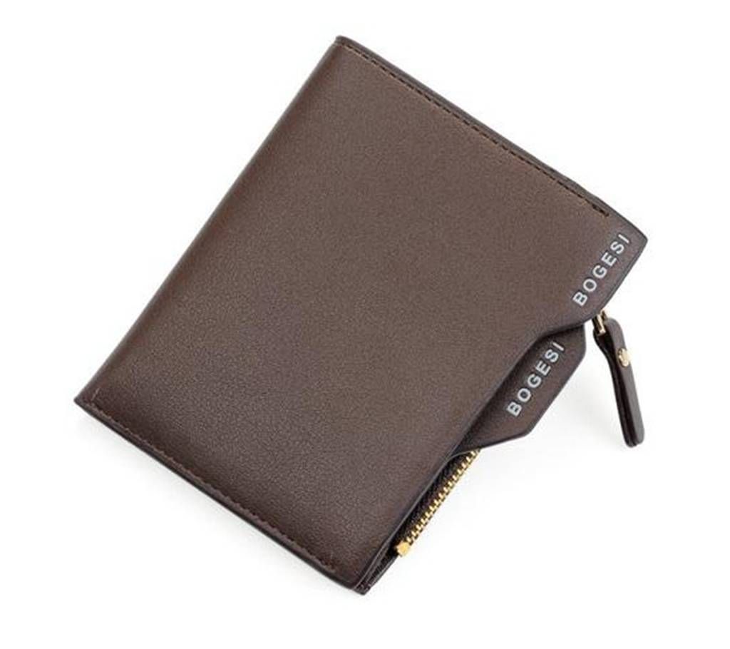Bogesi Artificial Leather Brown Wallet