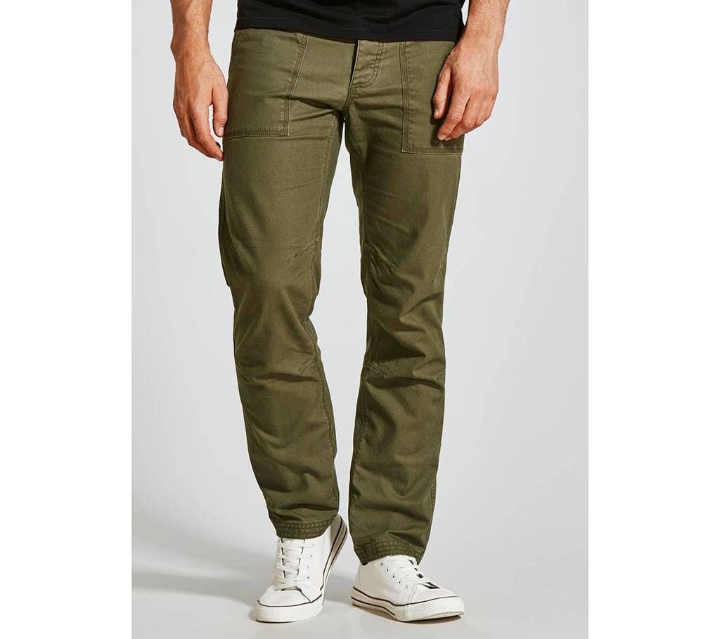 Men's Twill Gabardine Casual Pants 