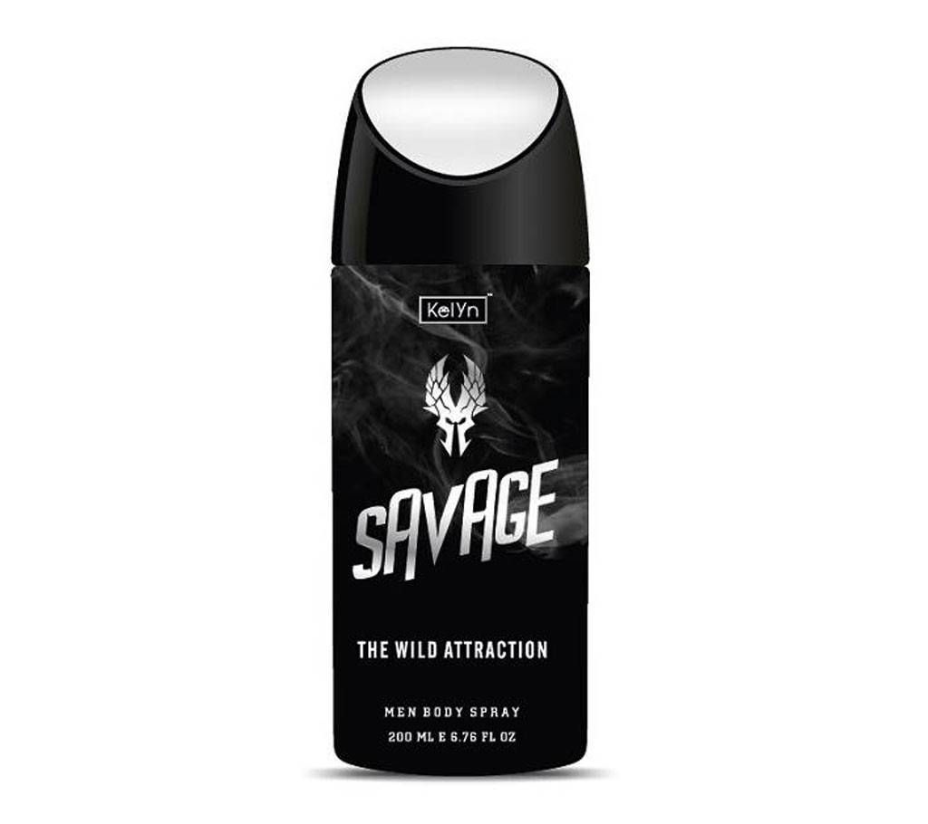 Kelyn Men Body Spray Savage 200ml India