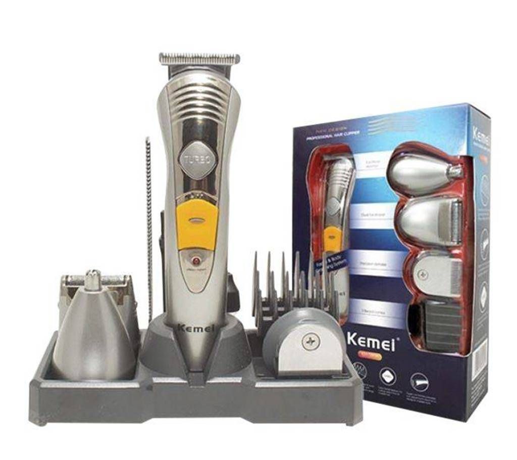 KEMEI KM-580A 7 IN 1 Gents Trimmer and shaver 