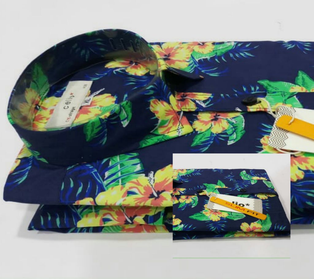 Mens Full sleeve print shirt