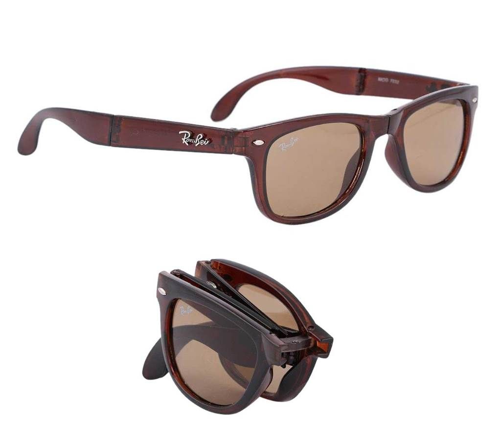 Ray ban brown folding sunglasses for men-Copy