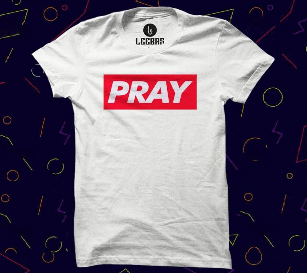 PRAY Graphic Print - OFF White - LB 84 - LBS