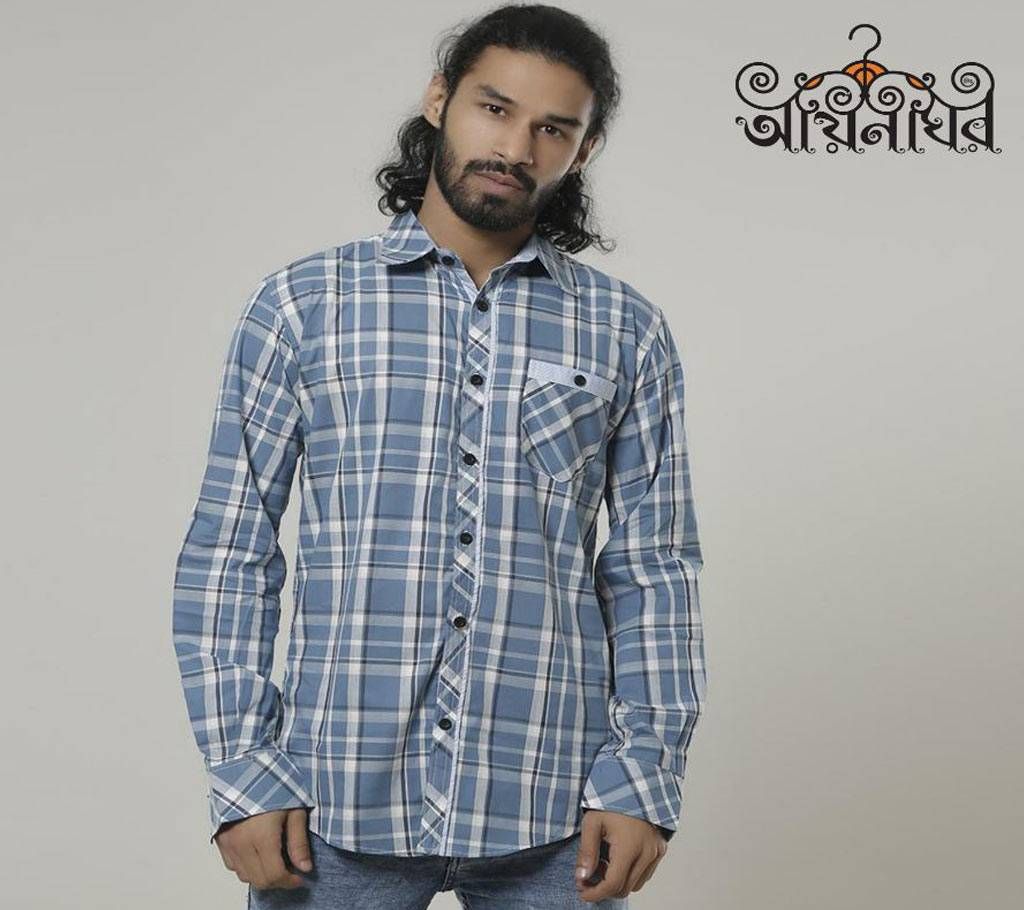 Cotton Long Sleeve Shirt For Men 