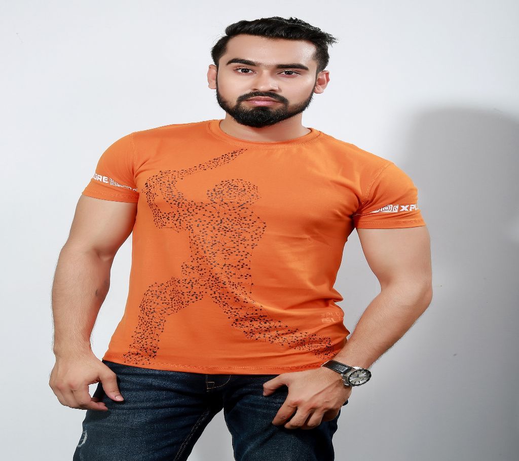 Sufi Print T- Shirt For Man 1007