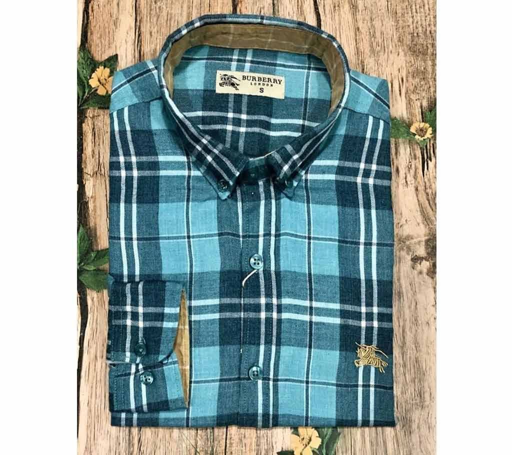 Fashionable Full Sleeve Check Shirt