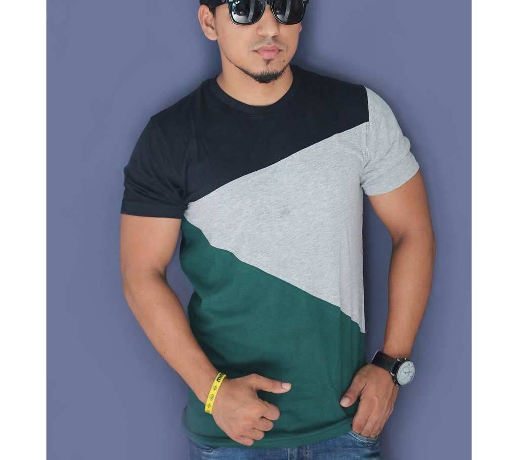 Men's multicolor cotton t-shirt