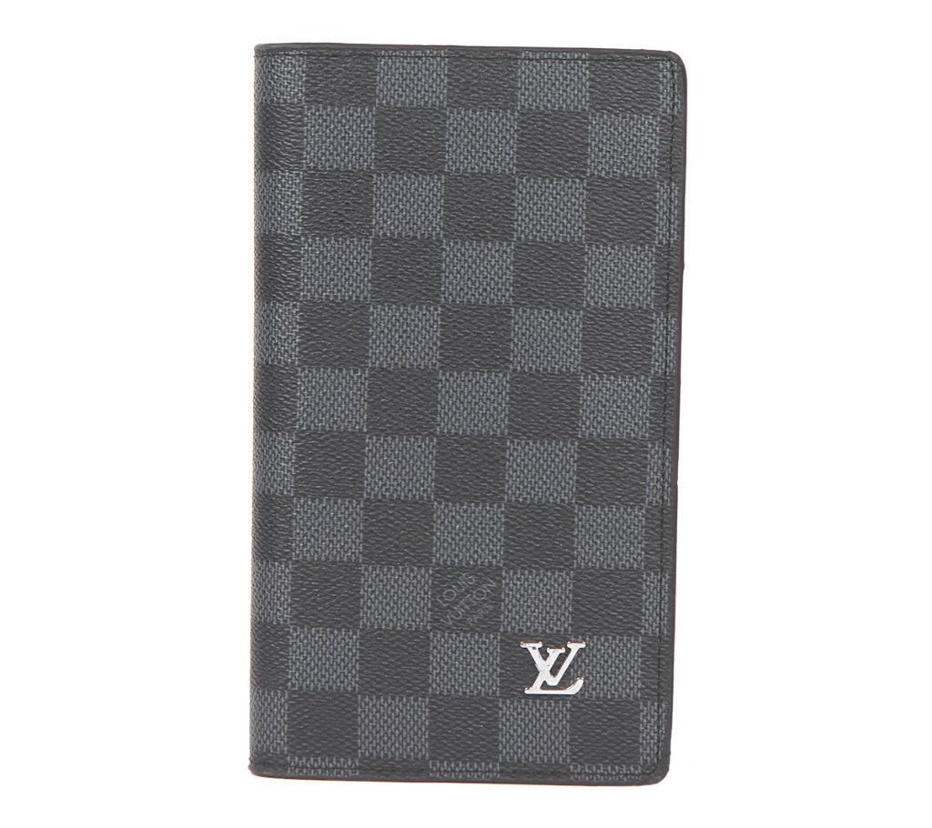 Long Louis Vuitton 100% Genuine Leather Ultra Slim Wallet For Men