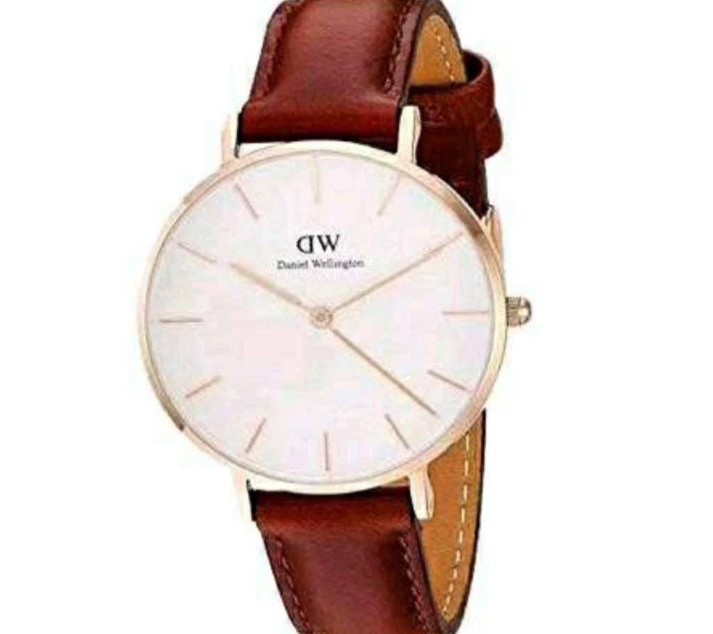 PU Leather WRM10 Wrist Watch For Men