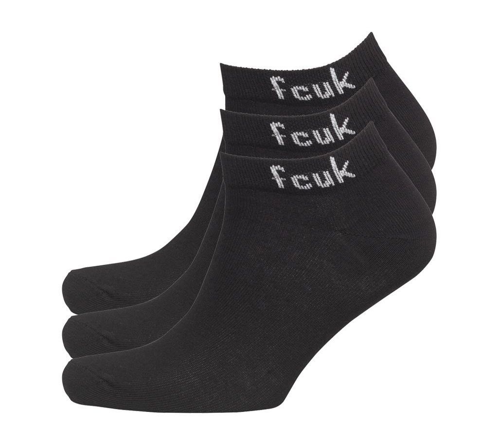 Original  FRENCH CONNECTION MENS SOCKS-1pair- BLACK