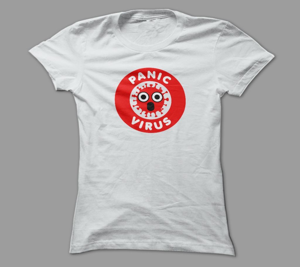 Panic Virus T Shirt For Men 