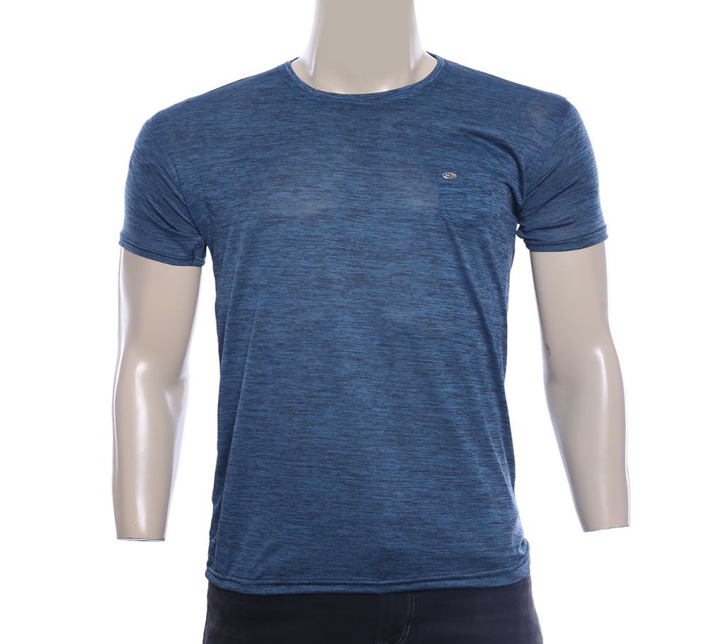 Fashionable Stylish Gents T-Shirt-blue