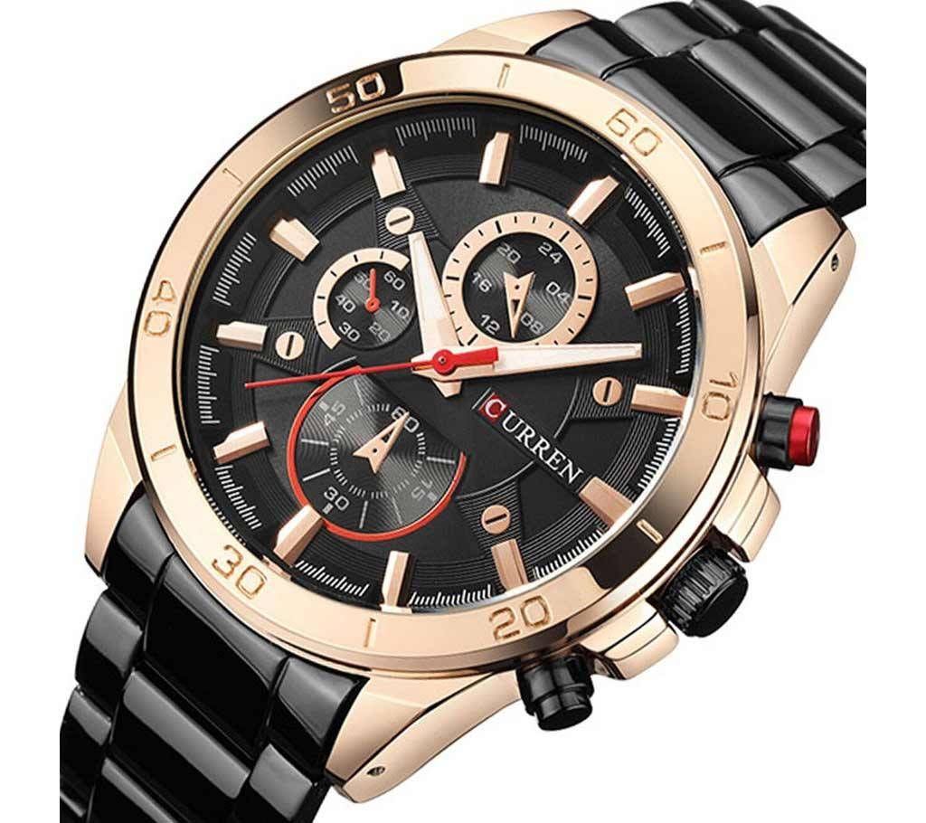 CURREN 8275 Watch For Men Black