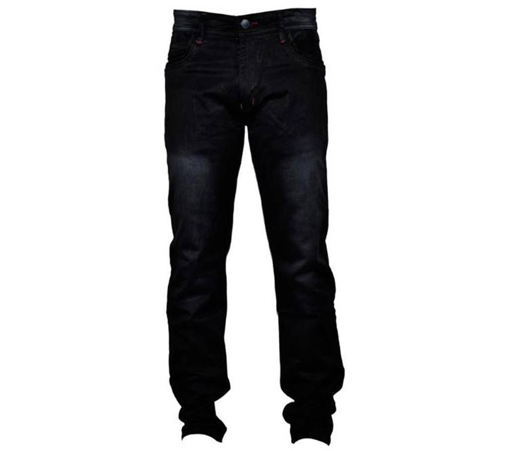 Black Cotton Jeans Pant For Men