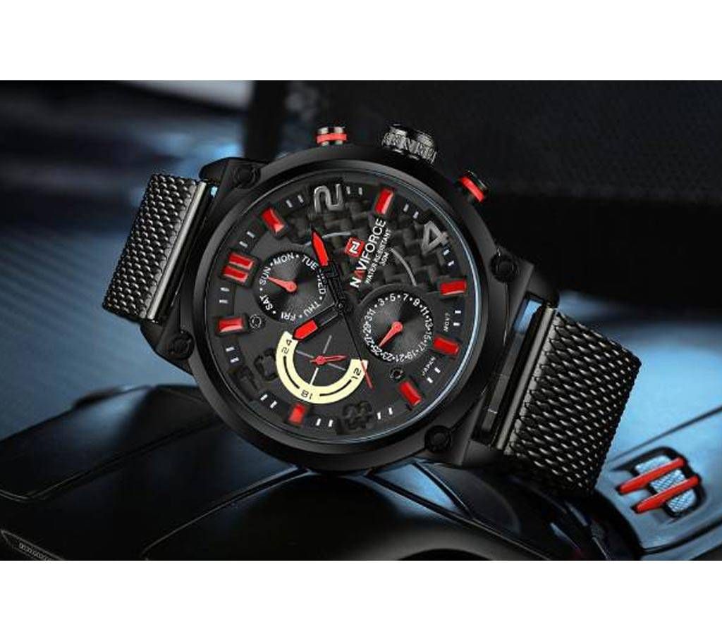 Naviforce Chronograph Men Wrist Watch