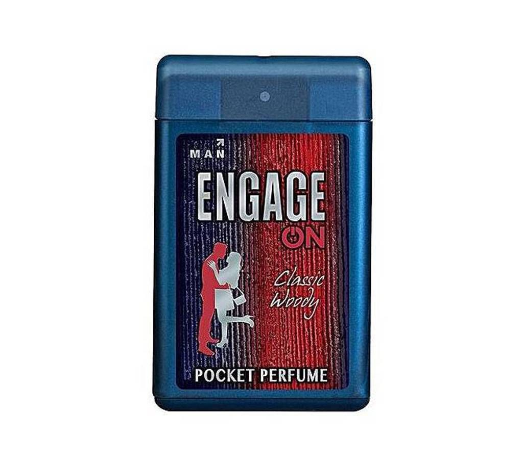 Engage Classy Woody Pocket Perfume - 18ml