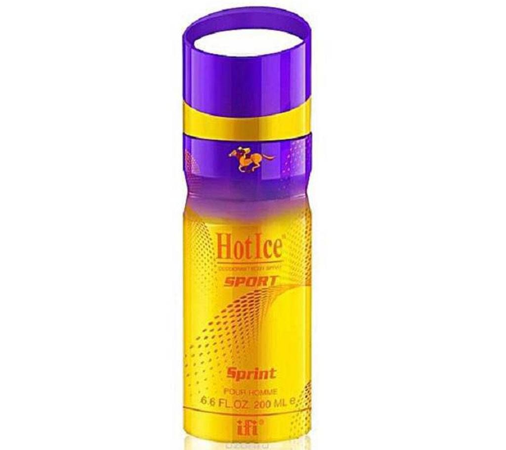 Hot Ice Sport Sprint Deodorant Body Spray - 200ml (UAE)