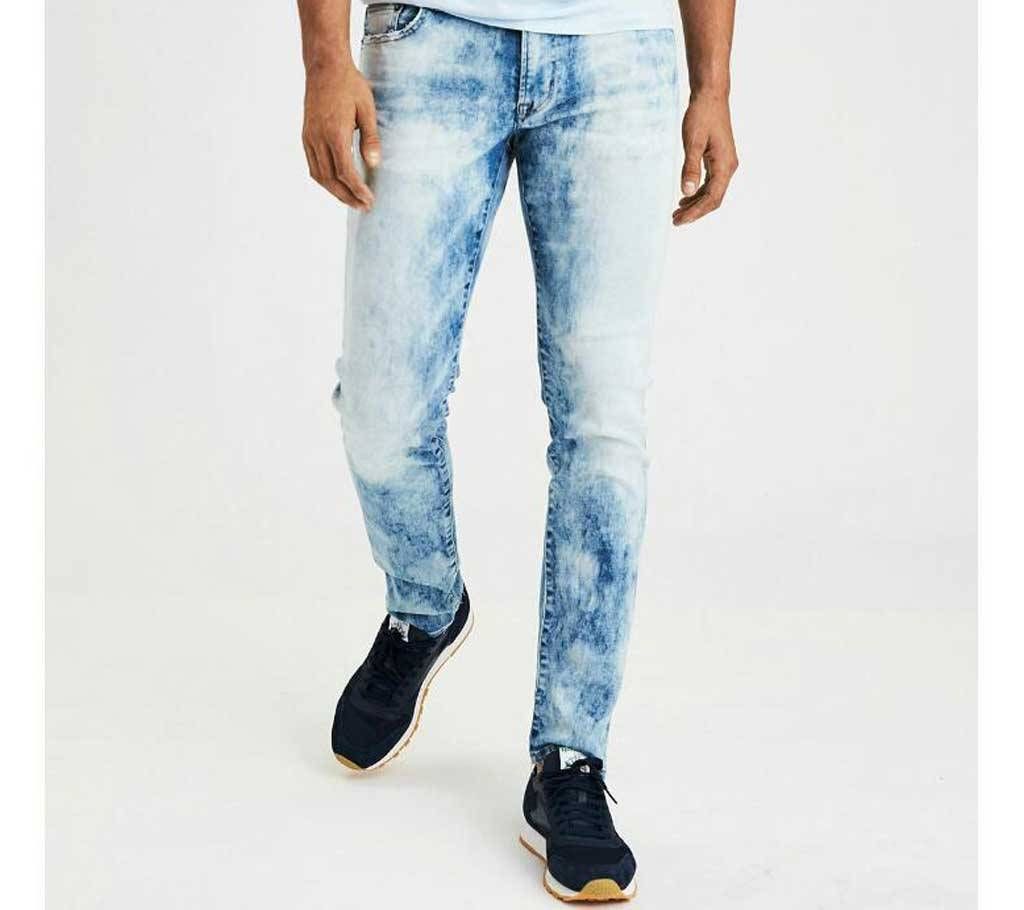 Acid Wash Jeans Pants For Men