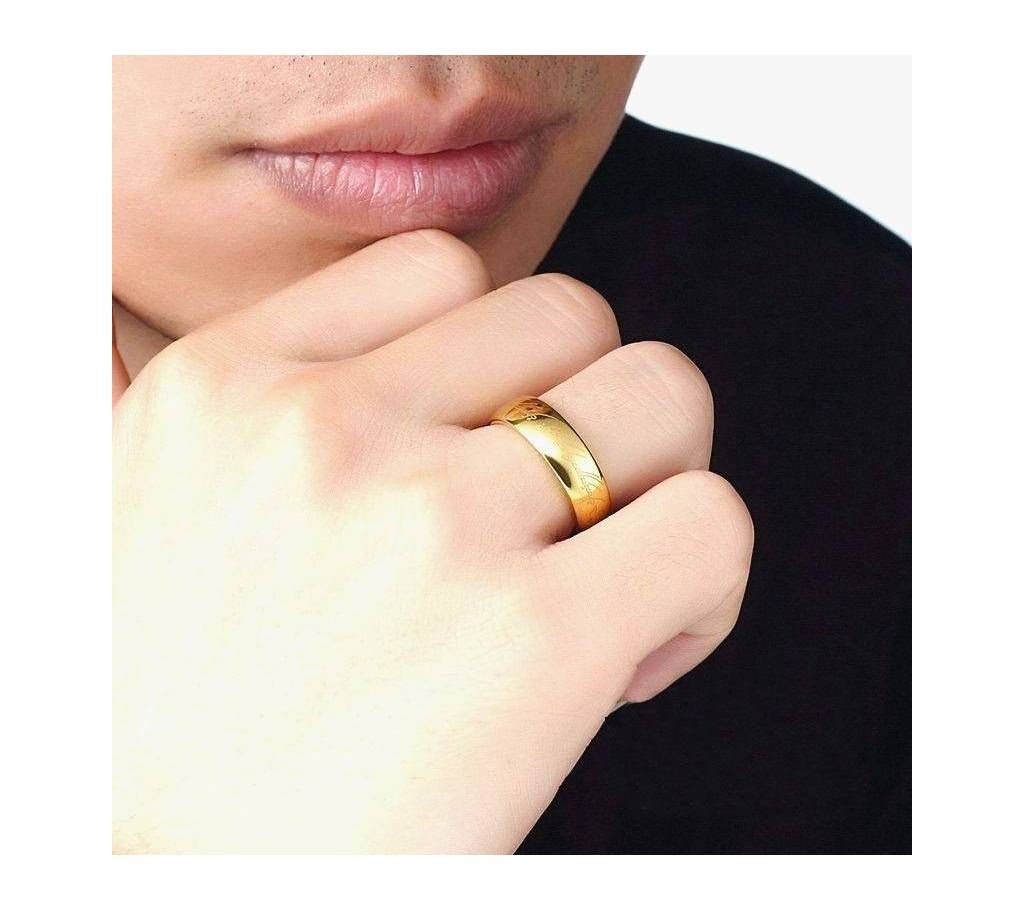 Stainless Steel Finger Ring for Men - 1pc